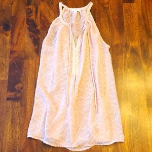 Charming Charlie sheer textured tank